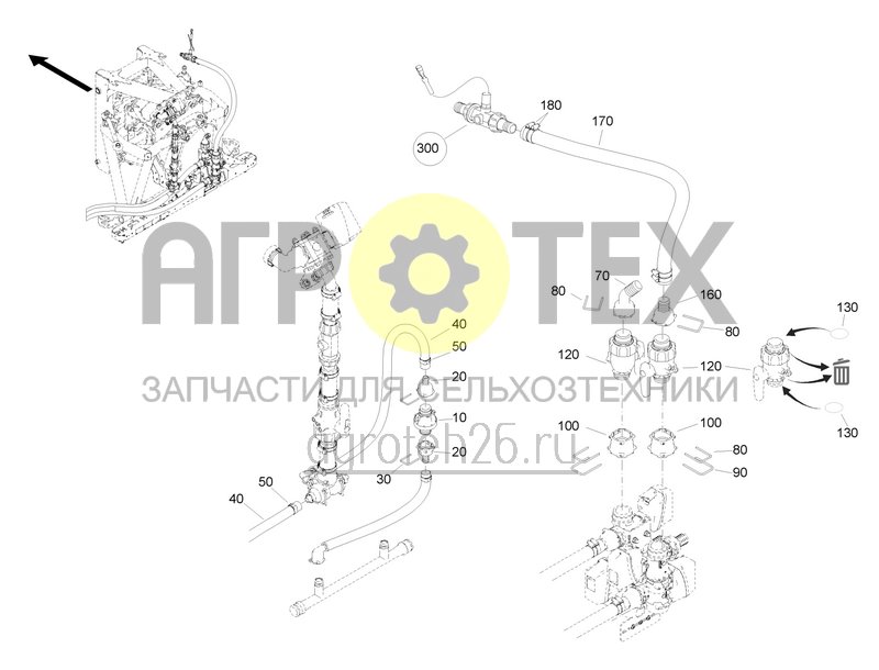 Чертеж  DirectInject Bereich Schwingungsausgleich (ETB-0000007170) 