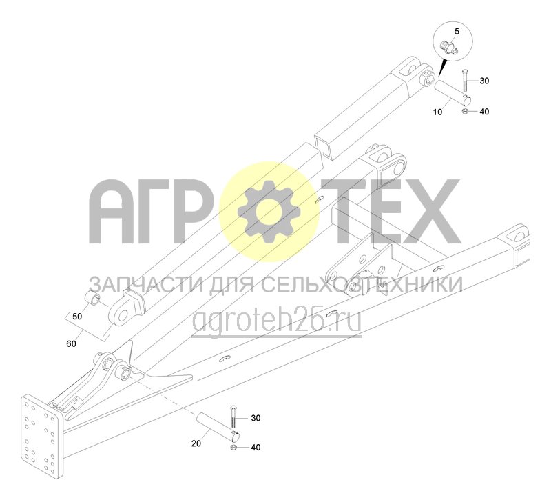 Чертеж  starre Deichsel ab 12.2022 (ETB-0000007205) 