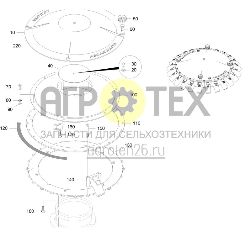 Чертеж  Segmentverteilerkopf 24 (ETB-0000007208) 