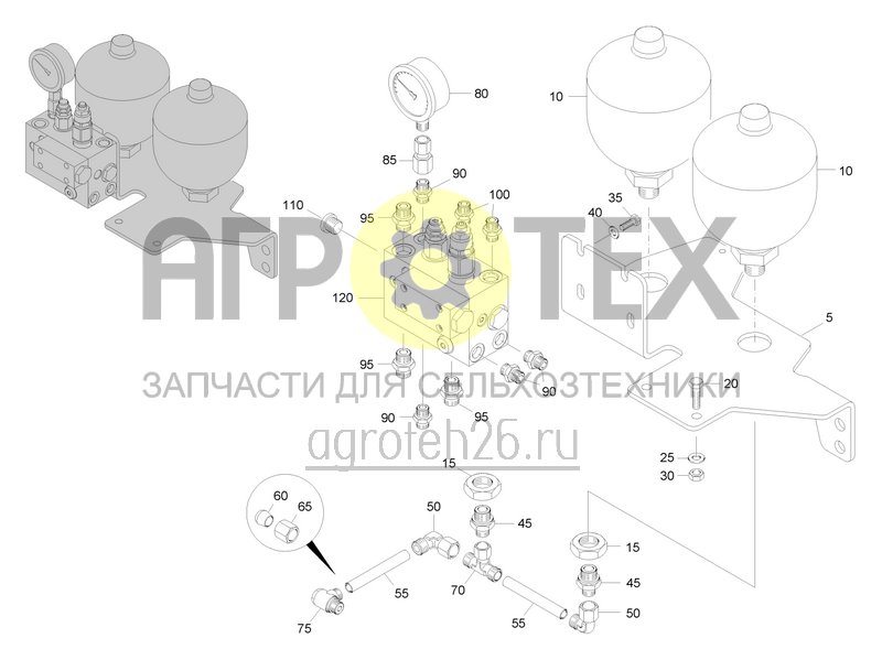 Чертеж  Ventilkombination (1) ab 12.2022 (ETB-0000007234) 