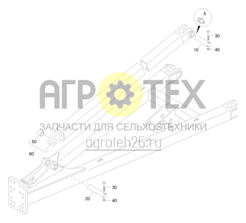 Чертеж  starre Deichsel ab 12.2022 (ETB-0000007258) 