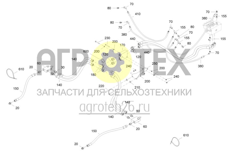  Hydraulikteile Komfort (2) (ETB-0000007281)  (№440 на схеме)