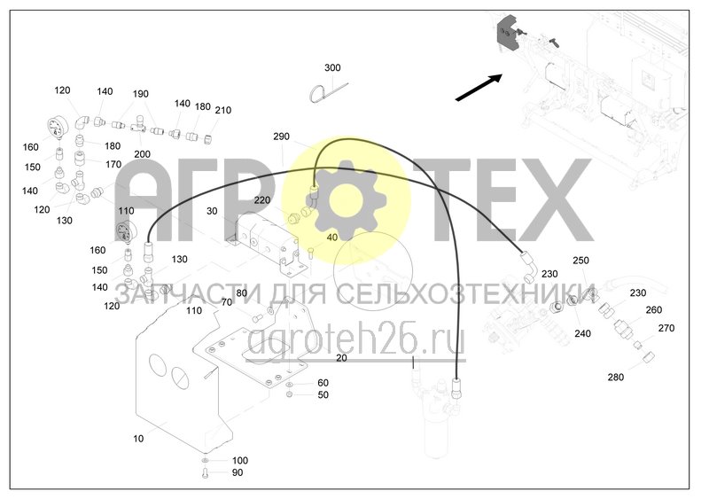 Чертеж  Stromteilergruppe , Elektrische Onboardversorgung (ETB-0000007457) 