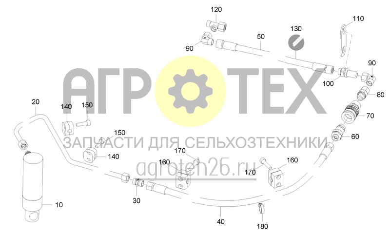 Чертеж  Hydraulik Schwenkarm Schwere Variante (ETB-0000007502) 