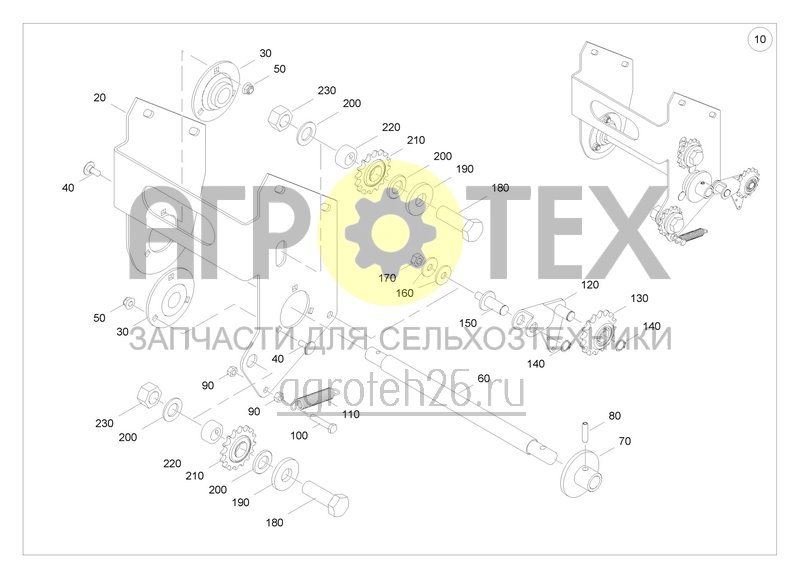 Чертеж  Antriebseinheit D?nger (ETB-0000007581) 