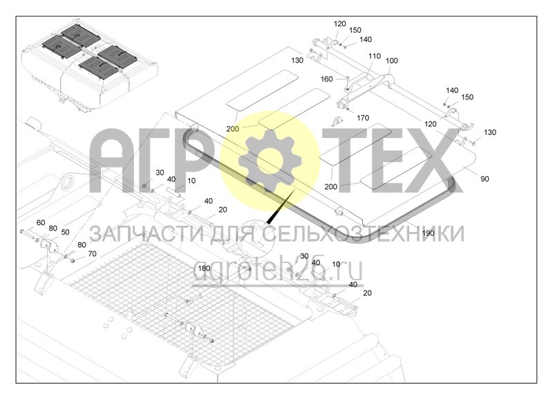 Чертеж  Beh?lter , Druckdeckel (01.2015-07.2023) (ETB-0000007862) 