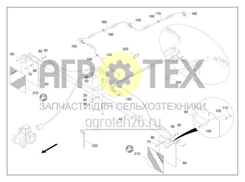 Чертеж  Beleuchtung Condor / Citan 01 (1) (ETB-0000007983) 