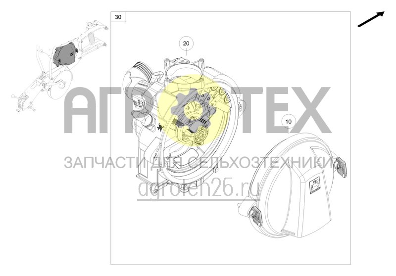 Чертеж  ElectricDrive-Vereinzelungsantrieb (1) (ETB-0000008157) 