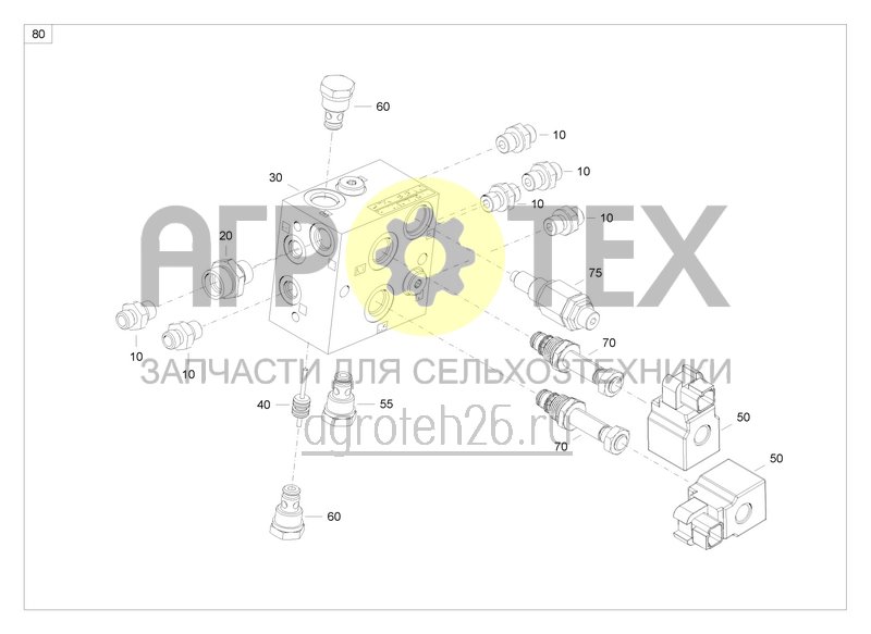 Чертеж  Hydraulik-Teile Spuranreiser 6000-2 (2) (ETB-0000008248) 