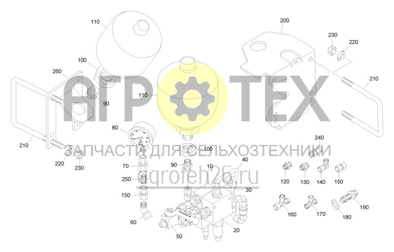 Чертеж  Messerwalze (3) 7003-2TS (ETB-0000008300) 