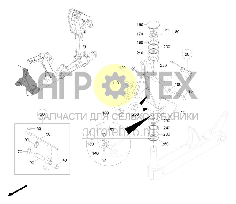  Tragbock (ETB-0000008371)  (№190 на схеме)