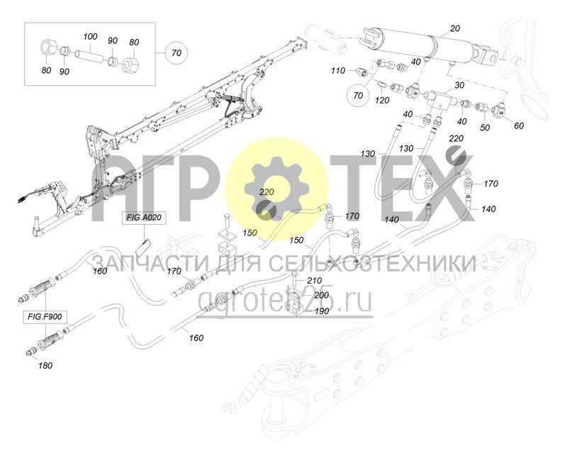 Чертеж  Hydraulik AB Verstellung 7 (ETB-0000008414) 