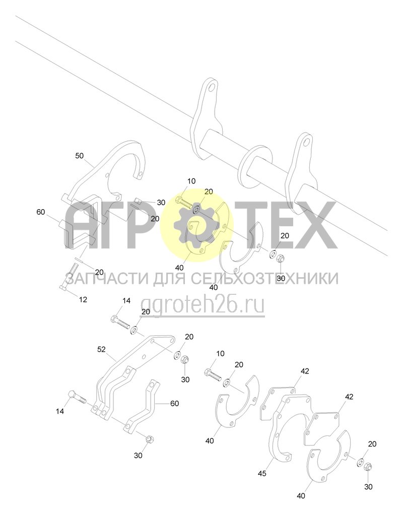 Чертеж  3. Lagerstelle Mitte (ETB-0000008488) 