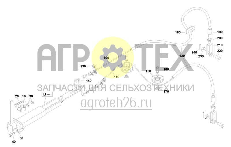 Чертеж  Standbremse UG ab 09.2023 (ETB-0000008496) 