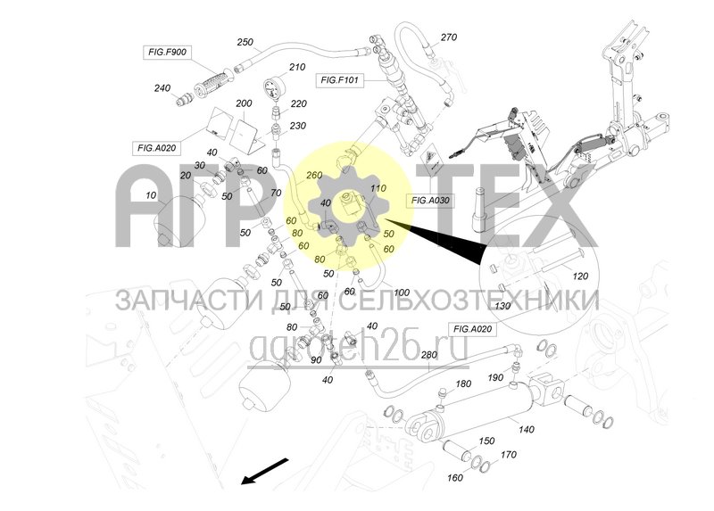 Чертеж  Hydraulischer Zugkraftverst?rker (1) (ETB-0000008599) 