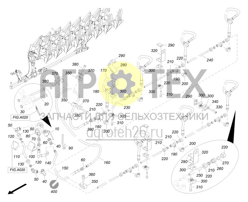 Чертеж  Hydraulik f?r zentrale ?berlastsicherung 7 (ETB-0000008657) 