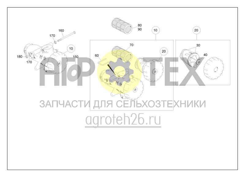 Чертеж  Druckfilter ZF1390 (ETB-0000008742) 