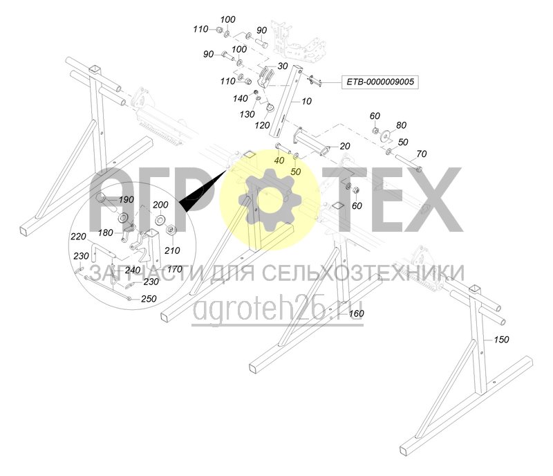 Чертеж  Abstellst?tzen Twin Tec (ETB-0000008757) 