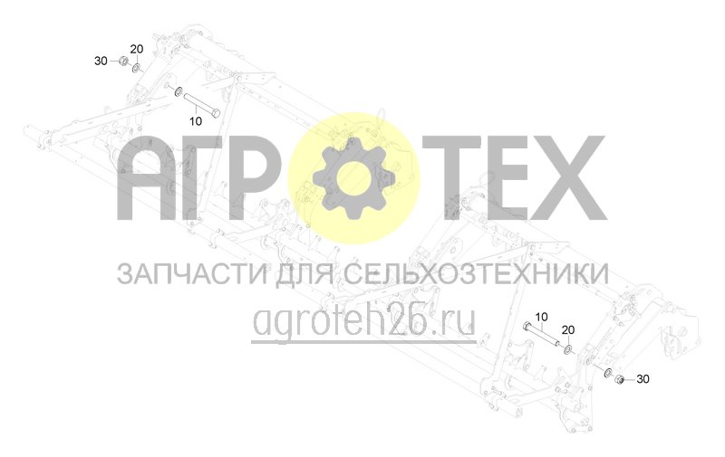 Чертеж  Kupplungsteile RoTeC (ETB-0000008822) 