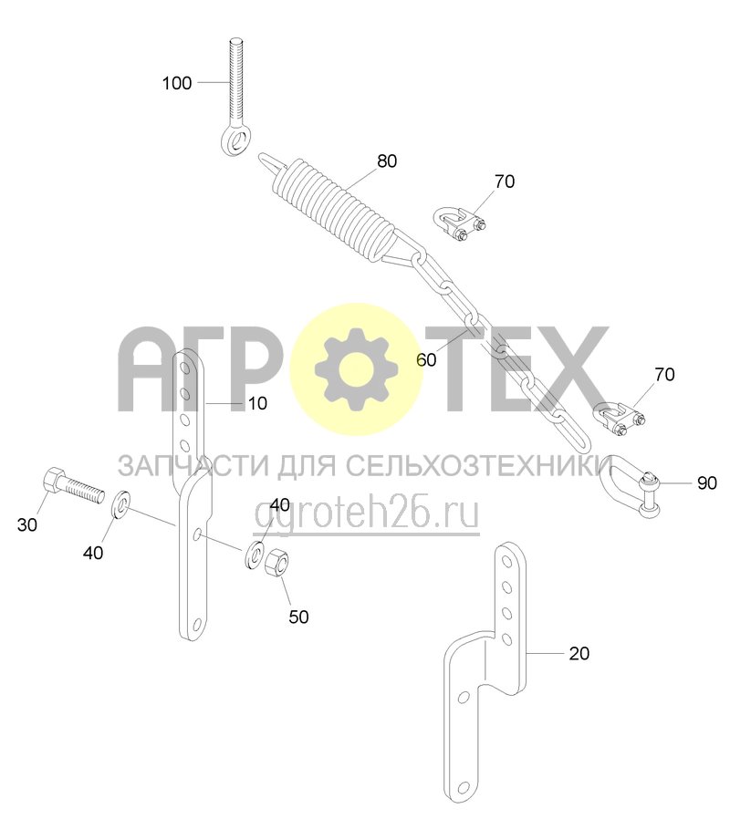 Чертеж  Motageteileset (ETB-0000008902) 