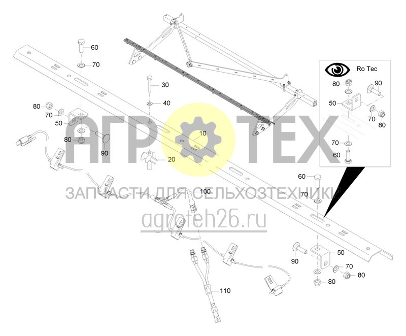 Чертеж  LED Arbeitsbeleuchtung S?schare (ETB-0000008907) 