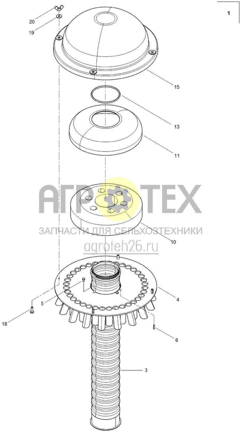  Verteiler ohne Fahrgassenschaltung (ETB-000994)  (№3 на схеме)