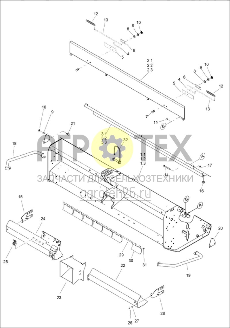  Rahmen (ETB-001044)  (№11 на схеме)