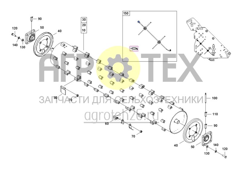 Чертеж  Rotor (ETB-001045) 