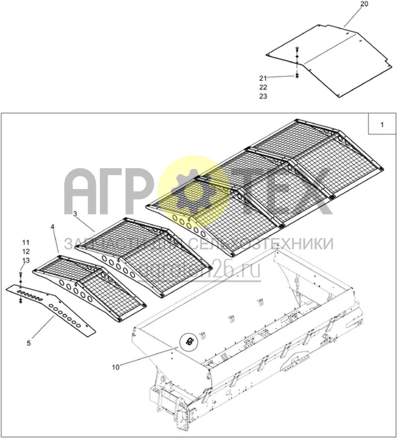 Чертеж  (RUS)Siebroste grob (ETB-001330) 