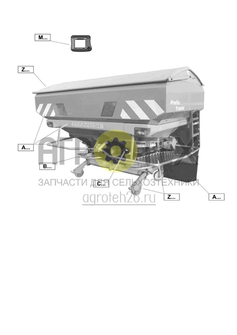 Чертеж  (RUS)ZA-V ?bersicht (ETB-001353) 