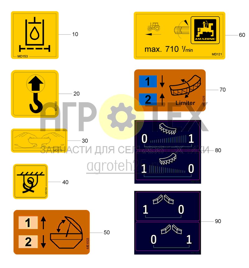 Чертеж  (RUS)Funktionsfolien (ETB-001357) 