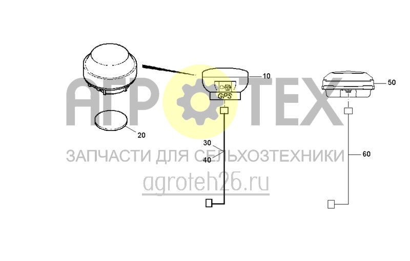 Чертеж  (RUS)GPS-Empf?nger (ETB-001418) 