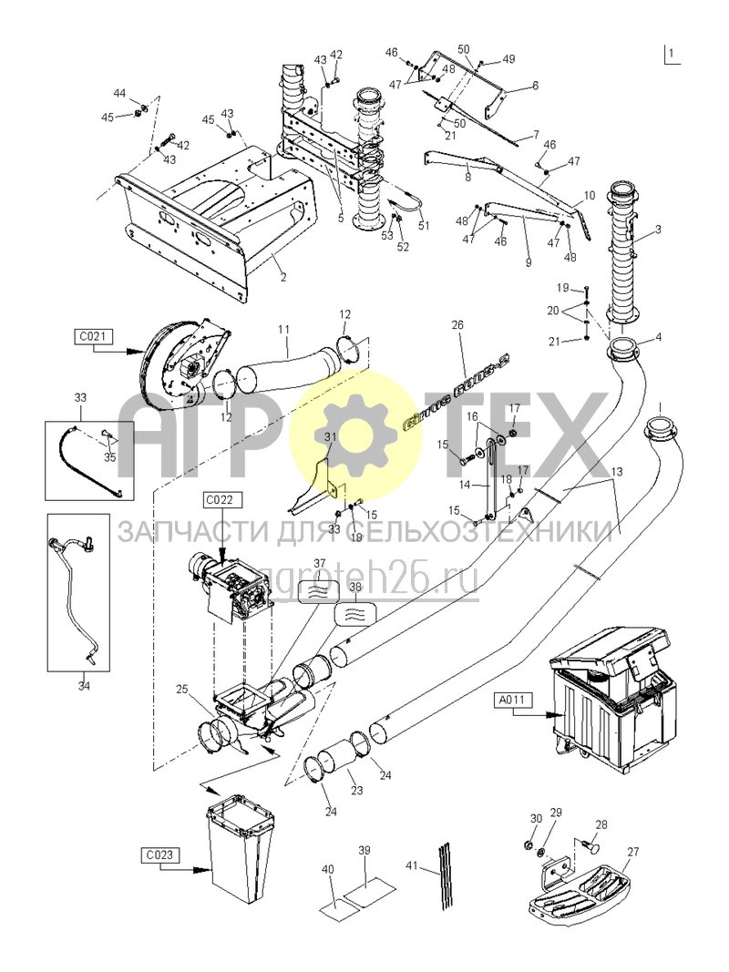 Чертеж  (RUS)F?rderstrecke CI 6003-2 mit 2xSDH (ETB-001691) 