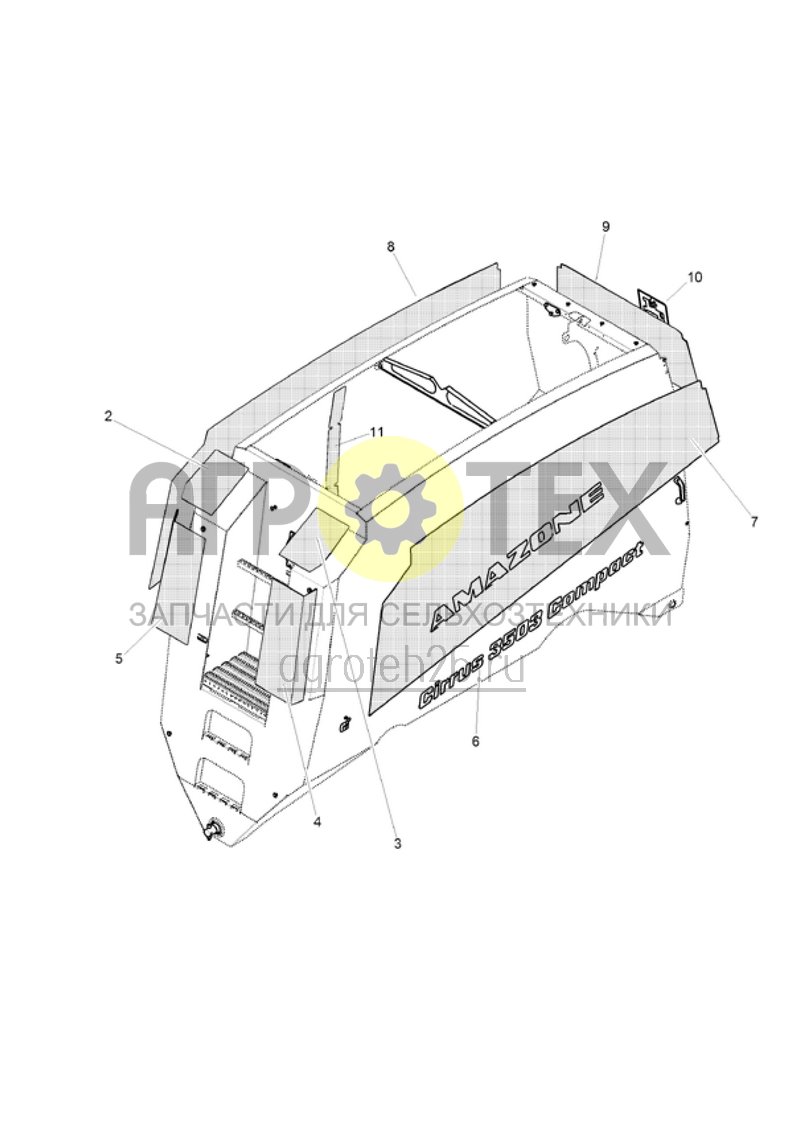 Чертеж  (RUS)Saebehaelter 3000 L -Folierung (ETB-001875) 