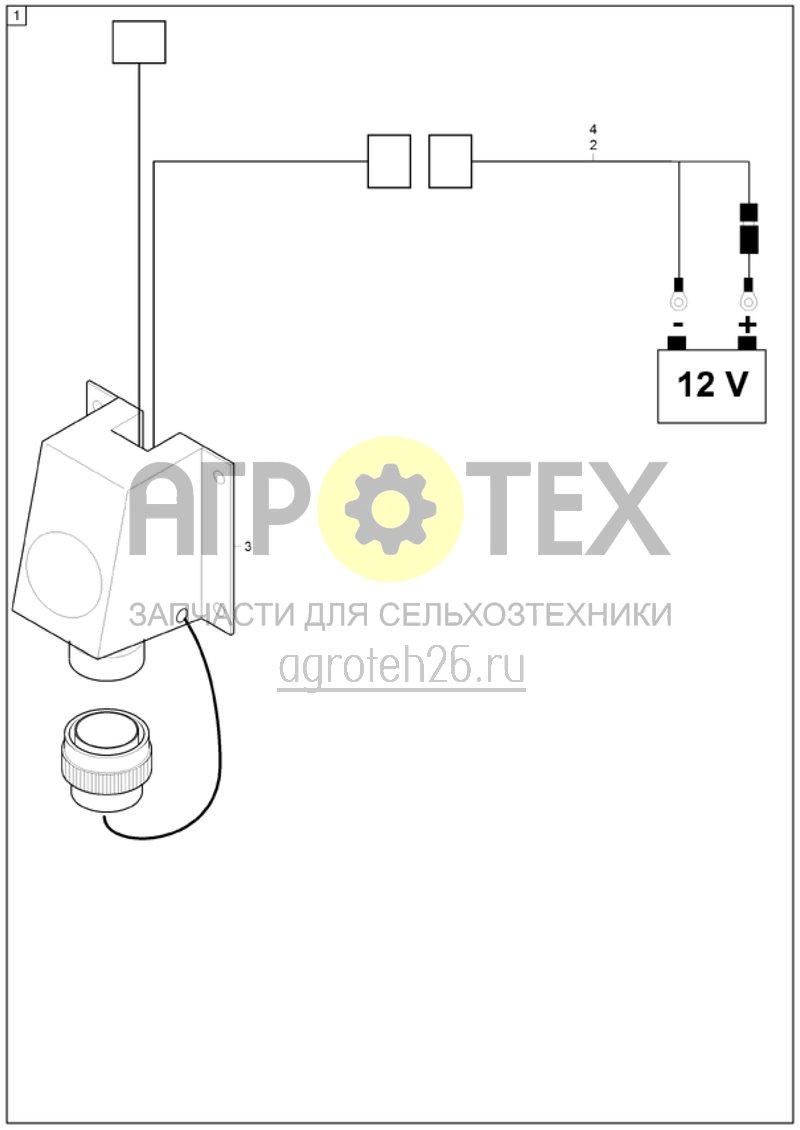 Чертеж  (RUS)GA-Paket Isobus (ETB-002384) 