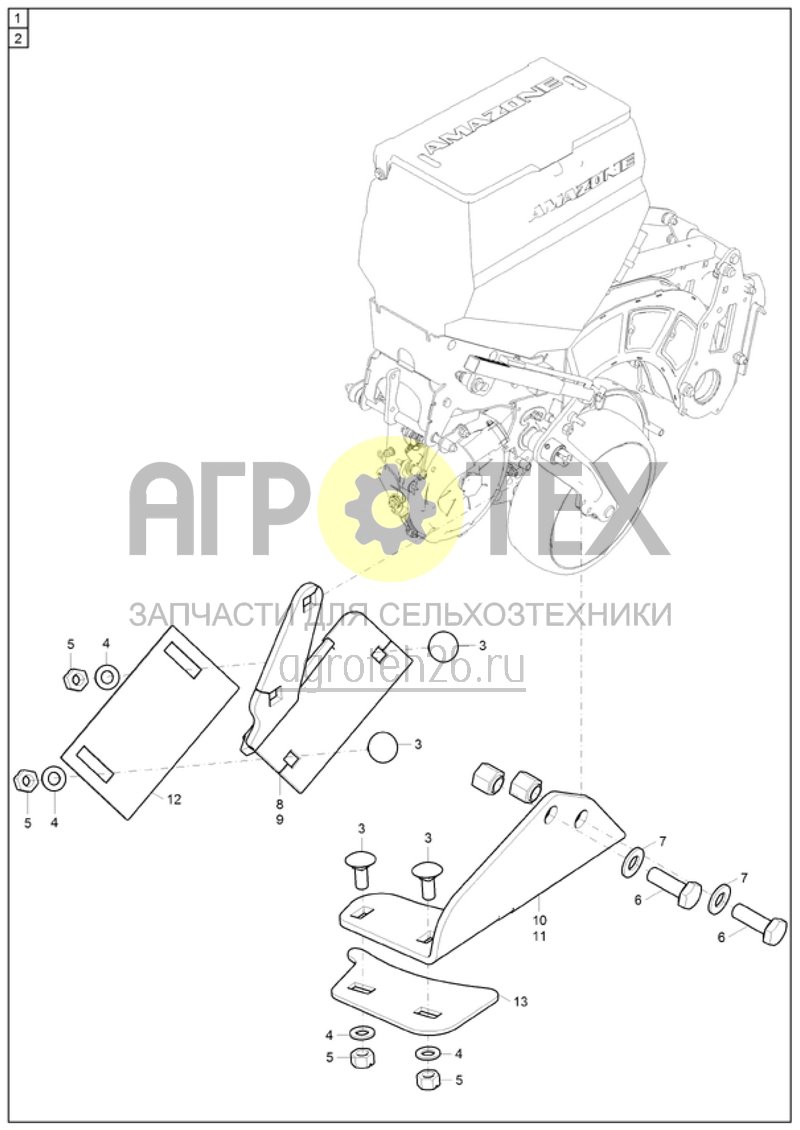 Чертеж  (RUS)Antrieb S?welle (ETB-002441) 