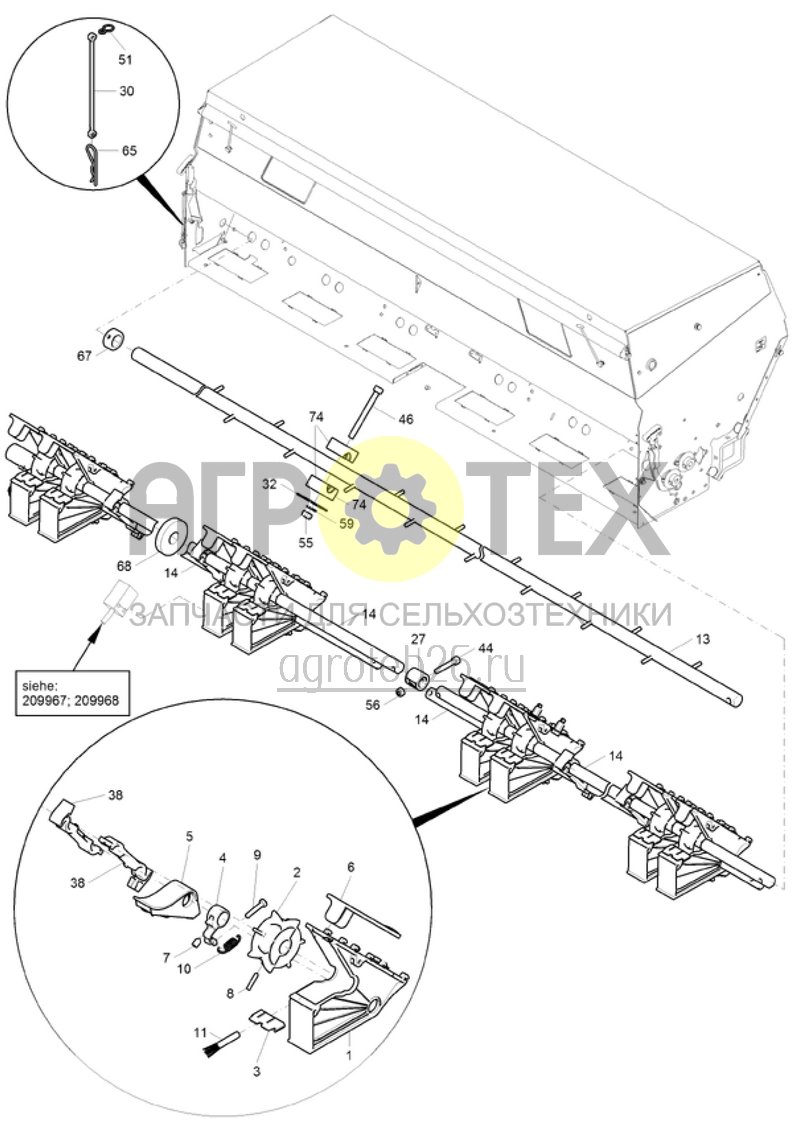 Чертеж  (RUS)S?aggregat Contour rechts / links (ETB-002447) 