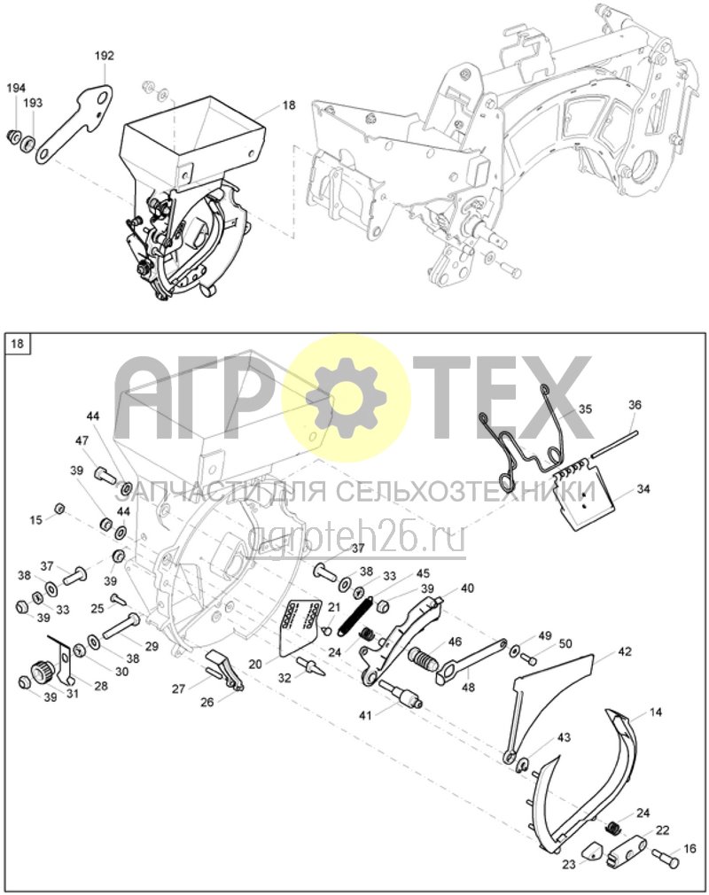 Чертеж  (RUS)S?aggregat CONTOUR rechts / links (6) (ETB-002767) 