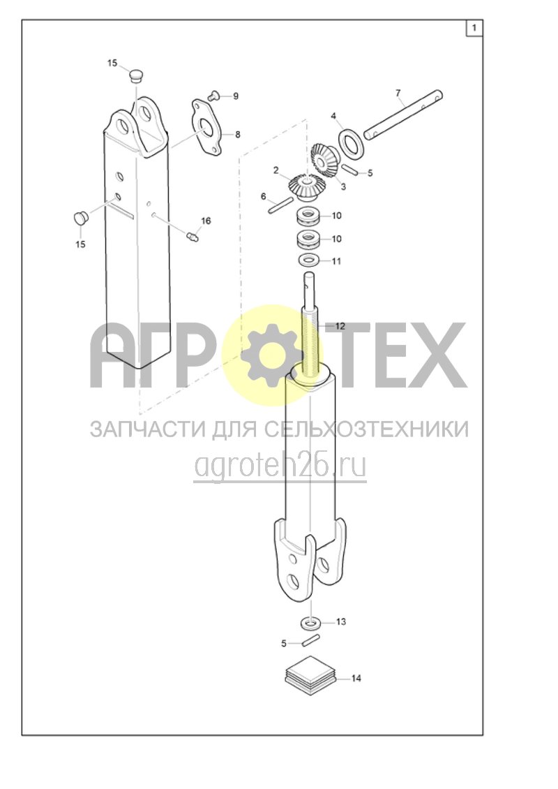 Чертеж  (RUS)Einstellspindel f?r Twin TeC ab CYA0000235 (ETB-003220) 