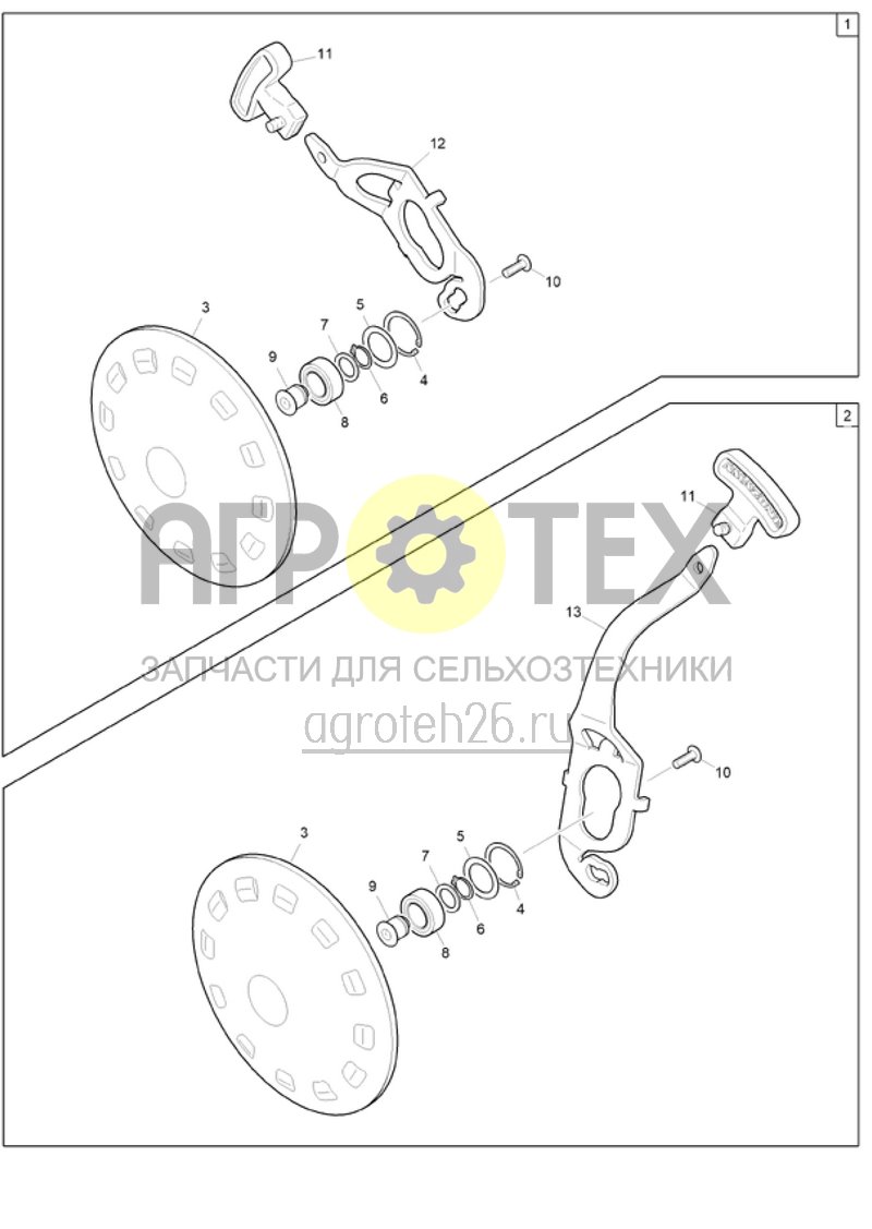 Чертеж  (RUS)Tiefenf?hrungsrolle Control 10 (ETB-003242) 