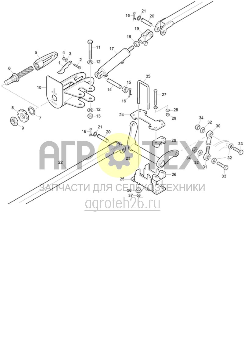 Чертеж  Монтажный комплект выравниватель Exakt Cataya 4000 (ETB-003256) 