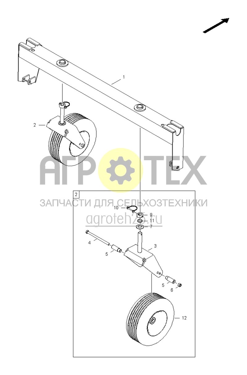 Чертеж  (RUS)Quertr?ger (ETB-003296) 