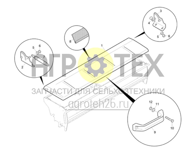 Чертеж  (RUS)GFK - Deckel (ETB-003342) 