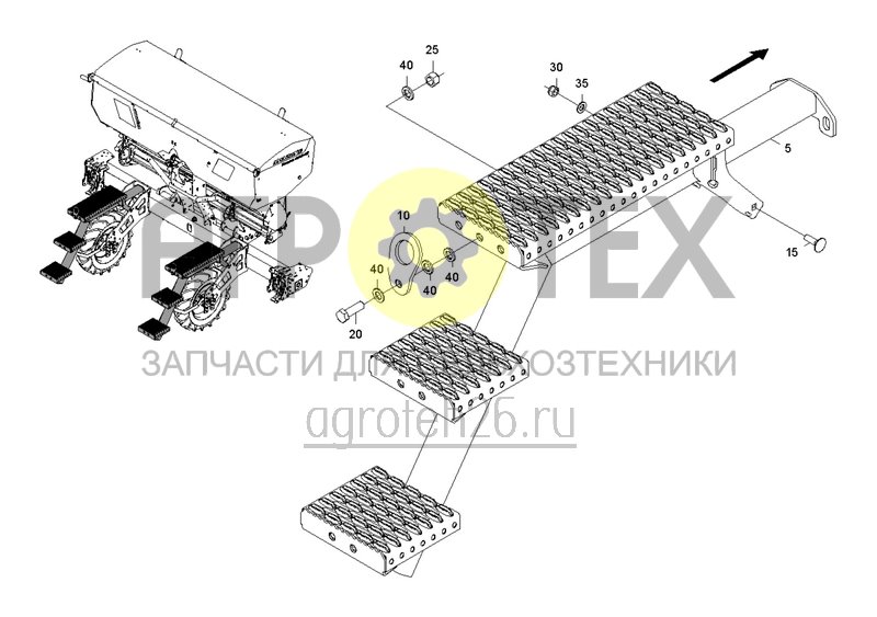 Чертеж  Погрузочная площадка (ETB-003644) 