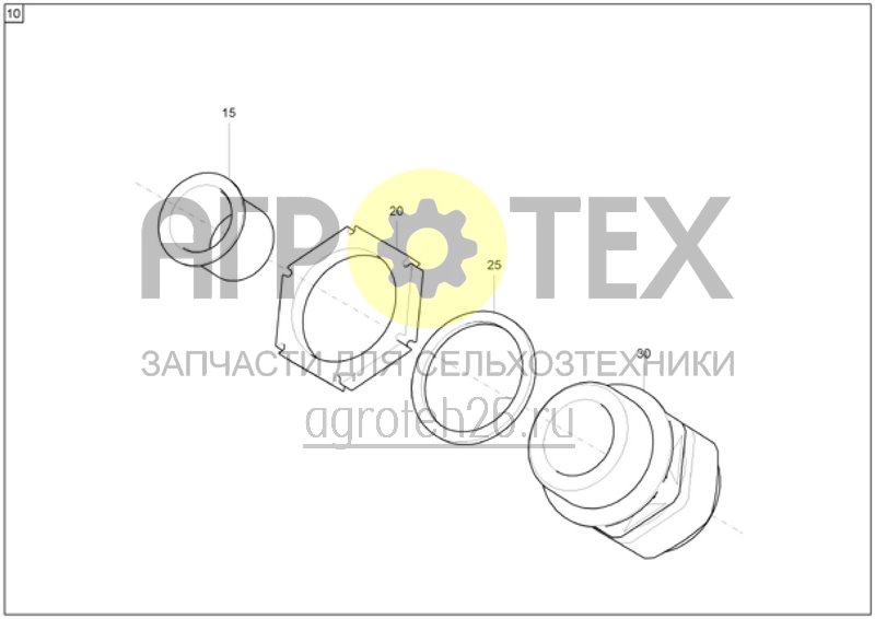  Датчик опорожнения (2) (ETB-003677)  (№15 на схеме)