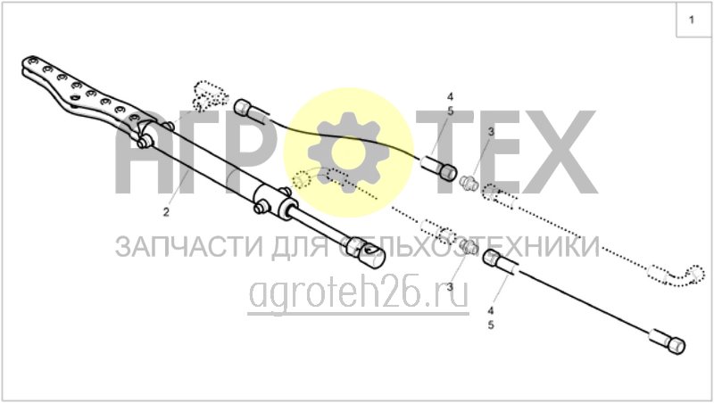 Чертеж  (RUS)Umr?stsatz f?r Hydraulikzylinder mit Zahnstange (ETB-004024) 