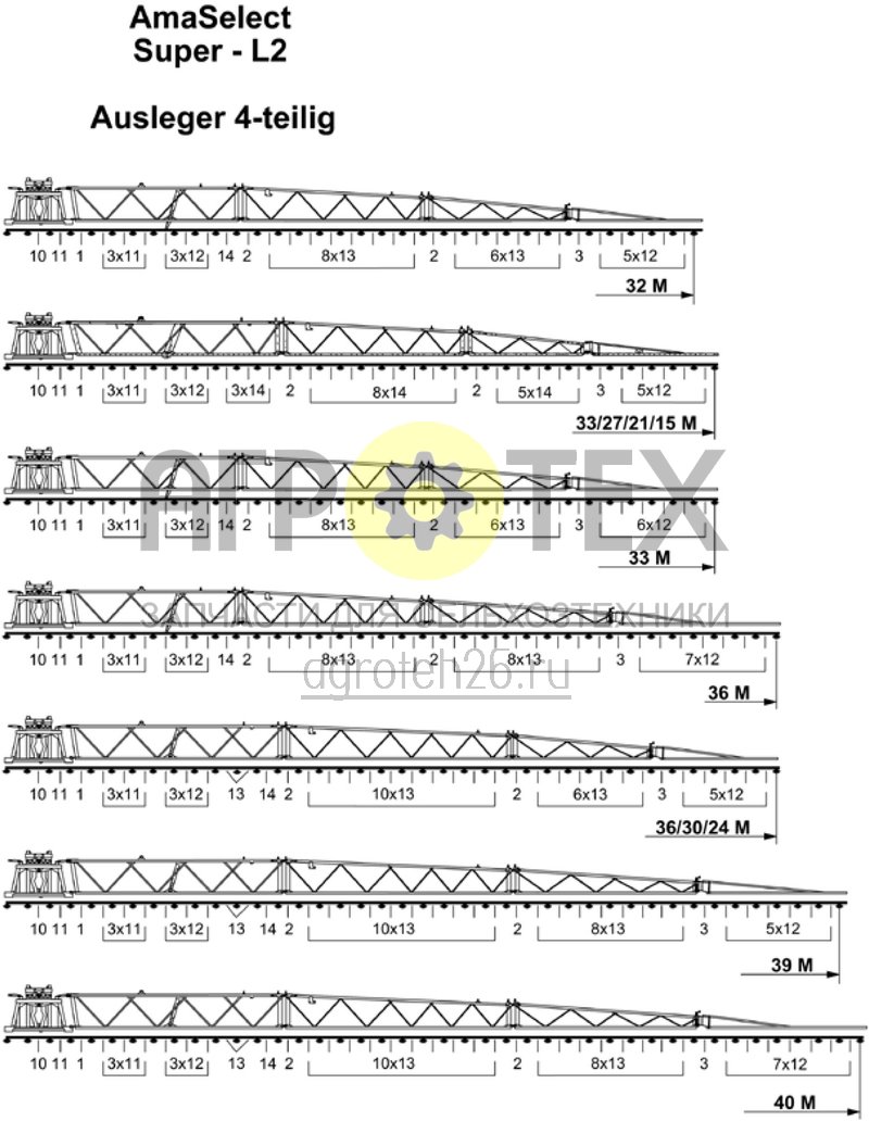 Чертеж  (RUS)AMASELECT -- ?bersicht Rohrverbindungen (ETB-004062) 