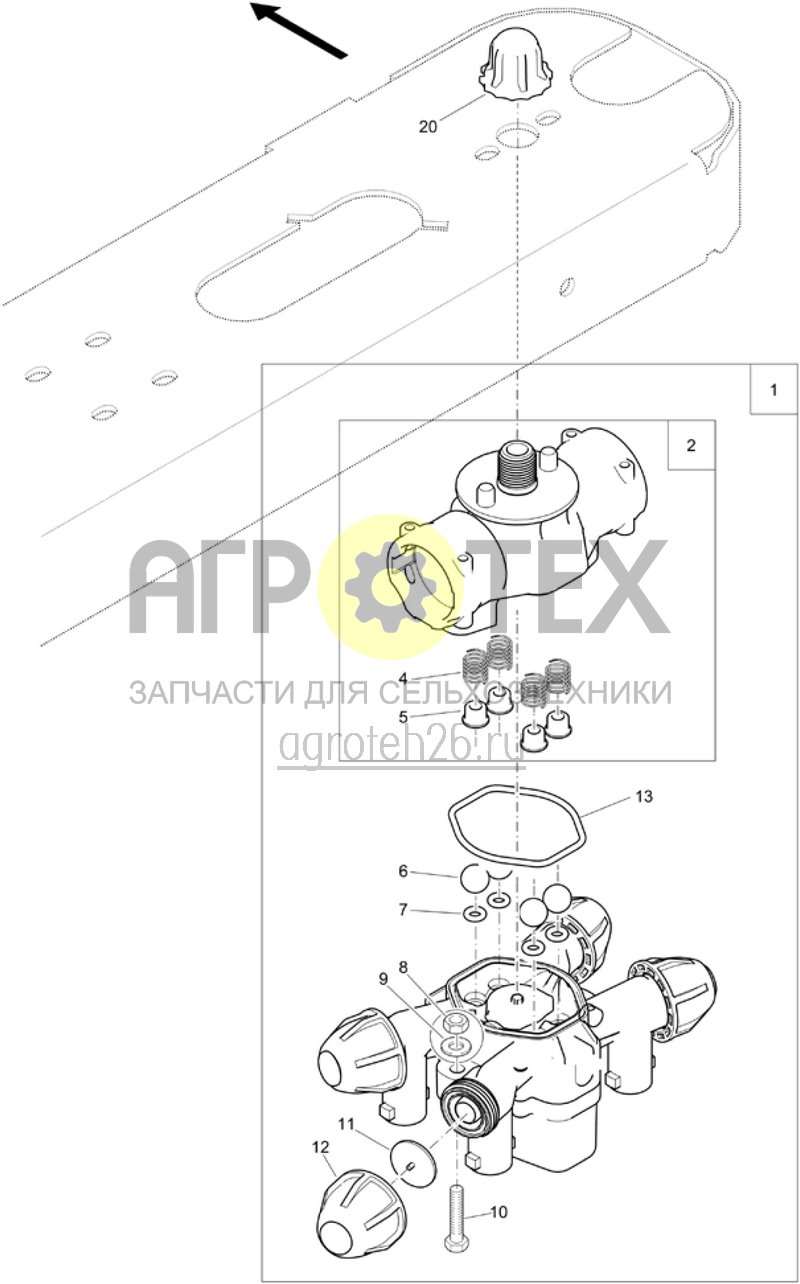 Чертеж  (RUS)AMASELECT -- D?senschaltung (ETB-004064) 