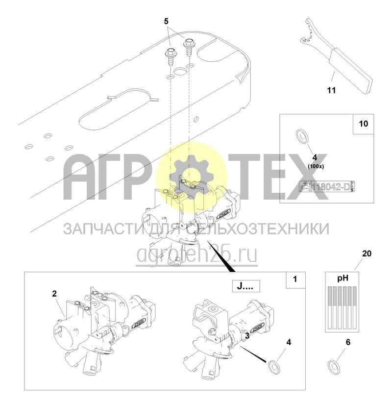 Чертеж  (RUS)AmaSwitch -- D?senk?rper (ETB-004065) 