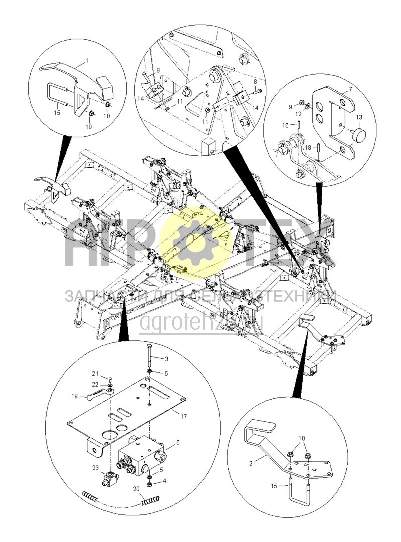  (RUS)Spuranreisser DMC 6 M (4) (ETB-004507)  (№15 на схеме)